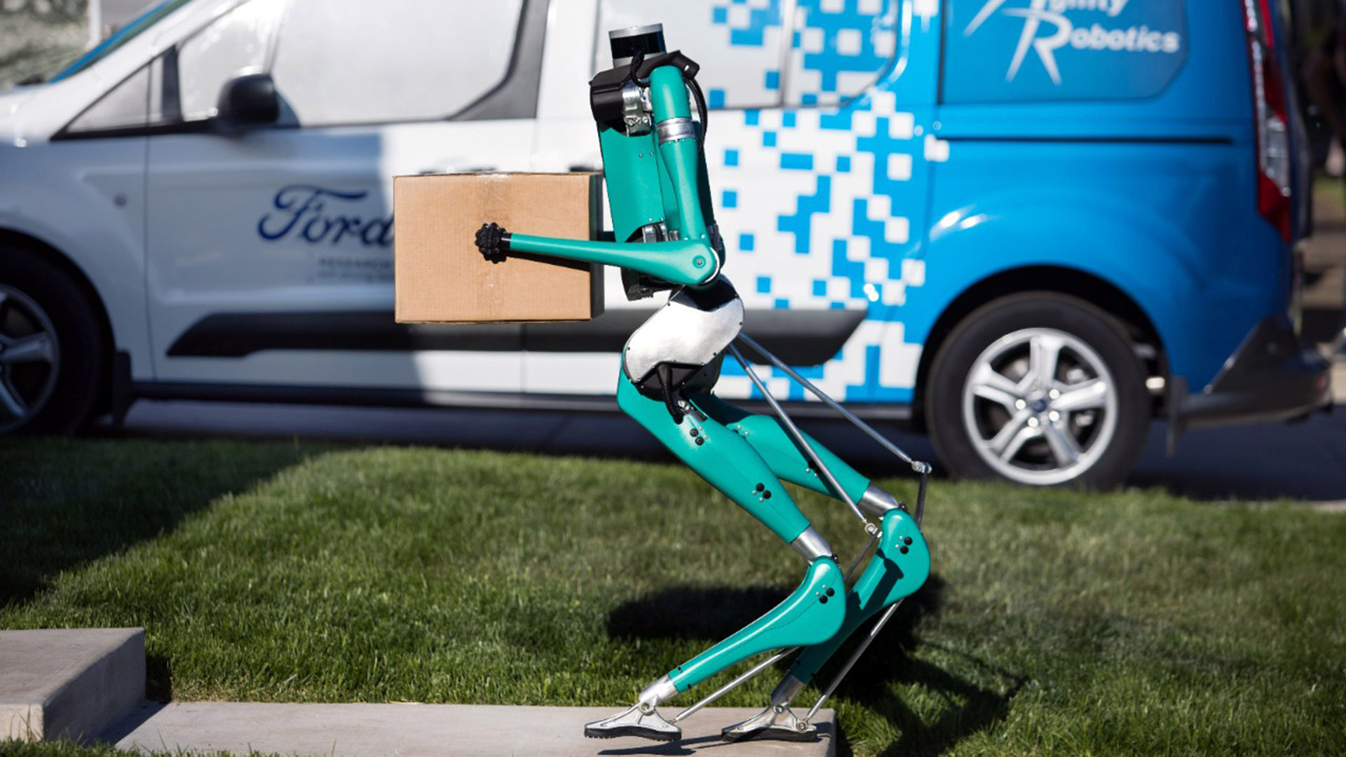 Este robot promete cambiar la manera en que los vehículos autónomos hacen entregas